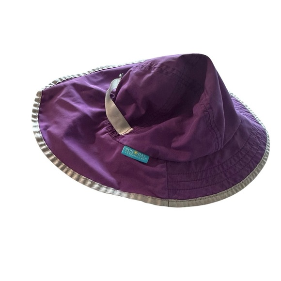 Stylish Purple Kids Sun Hat - Picture 1 of 4